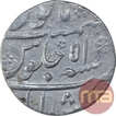 Silver One Rupee Coin of Aurangzeb of Murshidabad Mint.