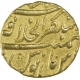 Gold Mohur Coin of Aurangzeb Alamgir of Akbarabad Mustaqir Ul Khilafa Mint.