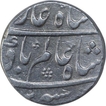 Silver One Rupee Coin of Shah Alam Bahadur of Karimabad Mint.