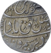 Silver One Rupee Coin of Farrukhsiyar of Kanbayat Mint.