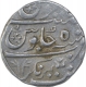 Silver One Rupee Coin of Balwantnagar Jhansi Mint of Maratha Confederacy .