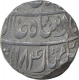 Silver One Rupee Coin of Mustafabad Mint of Rohilkhand Kingdom.