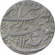 Silver One Rupee Coin of Nasrullanagar Mint of Rohilkhand Kingdom.