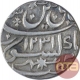 Silver One Rupee Coin of Saadat Ali of Muhammadabad Banaras Mint of Awadh State.