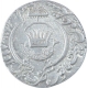 Silver One Rupee Coin of Amjad Ali Shah of Lucknow Mint of Awadh State.