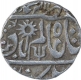 Silver One Rupee Coin of Chhatarpur State.