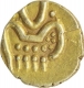 Gold Fanam Coin of Cochin. 