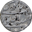 Silver One Rupee Coin of Azimabad Mint of Bengal Presidency.