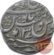 Silver One Rupee Coin of Qita Bareli Mint of Bengal Presidency.