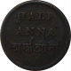 Copper Half Anna Coin of Bengal Presidency.