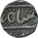 Silver One Rupee Coin of Arcot Mint of Madras Presidency.