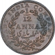 Copper One Twelfth Anna Coin of East India Company of Madras Mint of 1835.