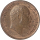 Copper One Twelfth Anna Coin of King Edward VII of 1906.