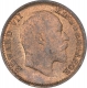 Bronze One Twelfth Anna Coin of King Edward VII of Calcutta Mint of 1907.