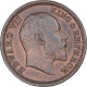 Copper Half Pice Coin of King Edward VII of Calcutta Mint of 1903.