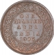 Copper One Quarter Anna Coin of King Edward VII of Calcutta Mint of 1903.