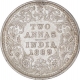 Silver Two Annas Coin of Victoria Empress of Bombay Mint of 1889.