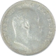 Silver Two Annas Coin of King Edward VII of 1908.