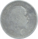 Silver Two Annas Coin of King Edward VII of 1909.