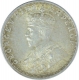 Silver Two Annas Coin of King George V of 1917.