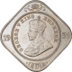 Cupro Nickle Two Annas Coin of King George V of Bombay Mint of 1935.