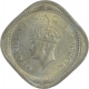 Cupro Nickel Two Annas Coin of King George VI of 1939.