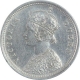 Silver One Quarter Rupee Coins of Victoria Queen of 1862.