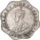 Cupro Nickel  Four Annas Coin of King George V of Bombay Mint of 1920.