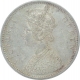 Silver One Rupee Coin of Victoria Queen of 1876.