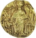 Very Rare Gold Dinar Coin of Kipanada of Kushan Dynasty.