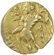 Gold Dinar Coin of Chandragupta II of Archer Type.