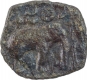 Copper Square Coin of Sangam Pandyas.