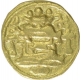 Extremely Rare Gold Pagoda Coin of Chalukya Hindu Medieval of India.