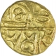 Very Rare Gold Pagoda Coin of Isapura Type with Rama and Seeta.