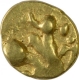 Gold Fanam Coin of Eastern Ganga Dynasty of Orissa.