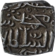 Silver Sasnu Coin of Muhammad Shah of Kashmir Sultanate.