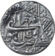 Silver Half Rupee Coin of Akbar Lahore Mint Mihr Month.