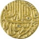 Gold Mohur Coin of Akbar of Jaunpur Mint.