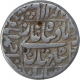 Silver One Rupee Coin of Shah Jahan of Ahmadabad Mint.