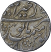 Silver One Rupee Coin of Aurangzeb Alamgir of Ajmer Dar ul Khair Mint. 