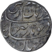 Silver Rupee of Aurangzeb Alamgir of Narnol Mint. 