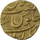 Gold Mohur Coin of Aurangzeb Alamgir of Alamgirpur Mint. 