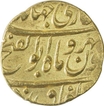 Rare Gold Mohur Coin of Jahandar Shah of Burhanpur Dar Us Sarur Mint.