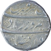 Very Rare Silver One Rupee Coin of Farrukhsiyar of Kankurti Mint.