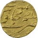 Gold Mohur Coin of Shahjahan II of Surat Mint.