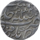 Silver One Rupee Coin of Ahmadnagar Farukhabad Mint of Farukhabad. 