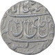 Silver One Rupee Coin of Mominabad Bindraban Mint of Bindraban State.