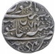 Silver One Rupee Coin of Krishnaraja Wadiyar III of Mahisur Mint of Mysore.