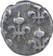 Silver Two Royaliner or One Fanon Coin of French India.