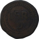 Copper Fifteen Reis Coin of Pedro V of Indo Portuguese.